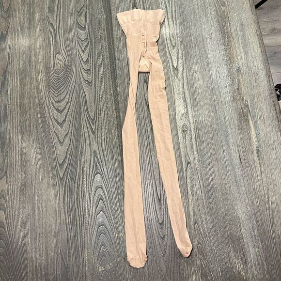 NWOT Skims Hosiery Full Control Tights Nylon Stockings High Rise Seamless Nude L - Picture 2 of 3